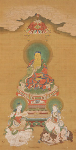 釈迦三尊像